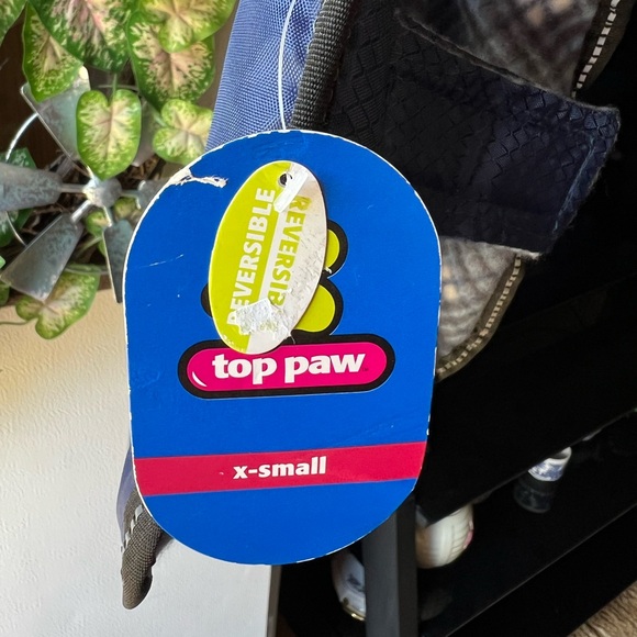 NWT top paw 🐾 reflective reversible blue coat for dogs size XS. - Picture 11 of 16